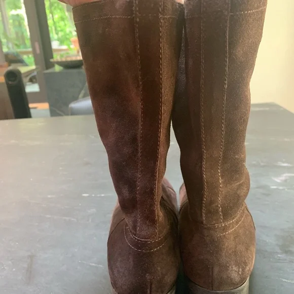 Jessica Simpson Brown Suede Boots SZ  9.5 - Picture 2 of 6